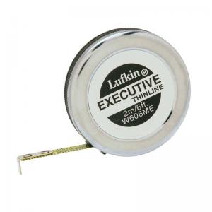 Lufkin 1/4" x 2m (6') Executive Thinline Pocket Tape
