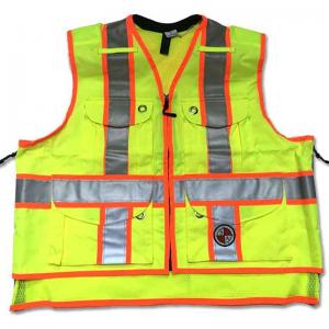 Safety Apparel SVX Party Chief Summer Safety Vest - Fluorescent Yellow - Class 2