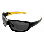 View: SitePro SZ21BP Shiraz Black Safety Eyewear, Polarized, Smoke