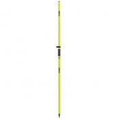 View: Seco 2 m Two-Piece GPS Rover Rod - Flo Yellow