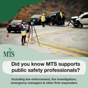 Grant funding for public safety departments. MTS supports public safety professionals with state of the art technology.